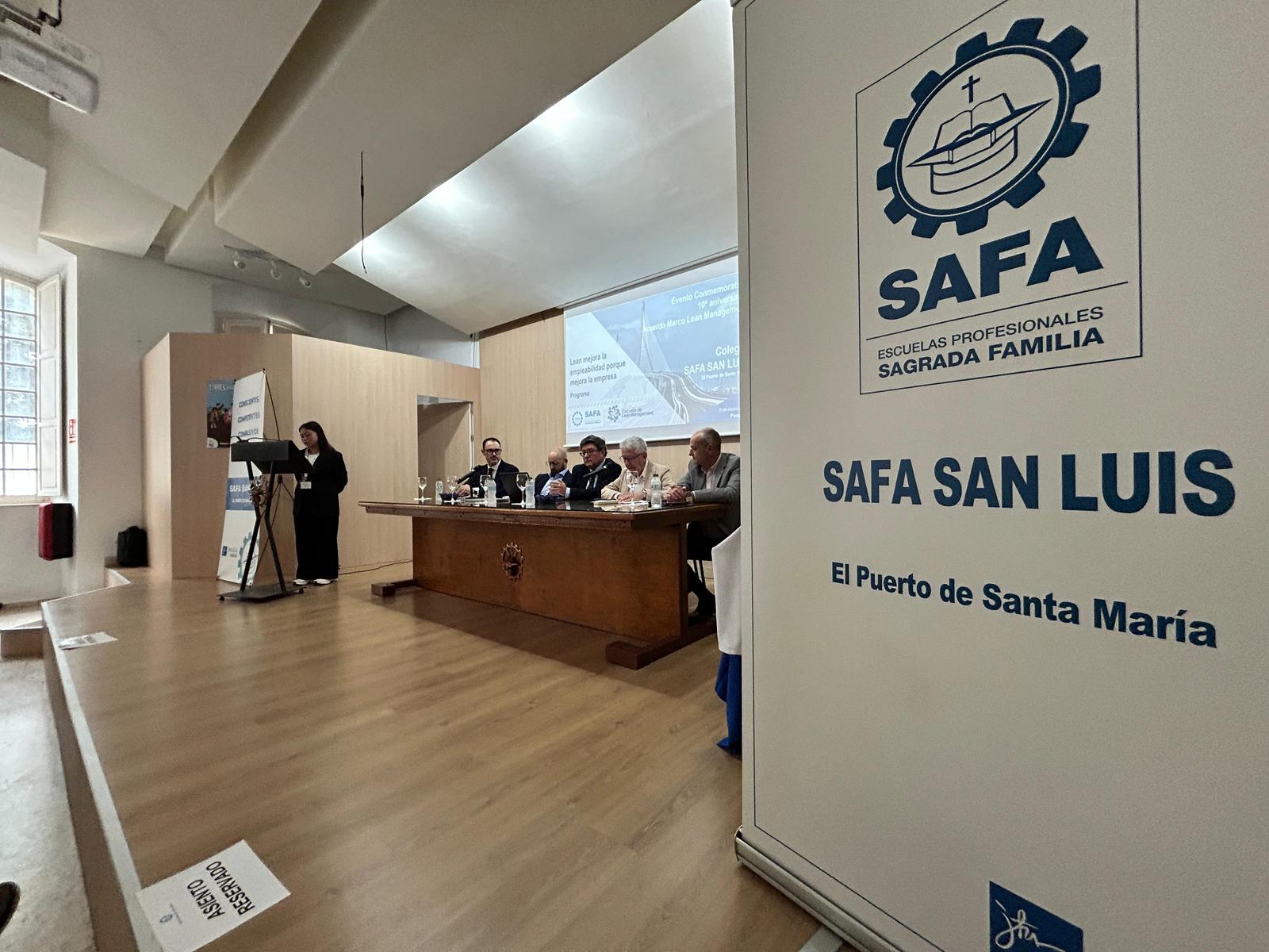 NOTA DE PRENSA/SAFA: MÁS DE 2.600 ALUMNOS Y 225 DOCENTES FORMADOS EN LEAN MANAGEMENT EN LA FP ANDALUZA