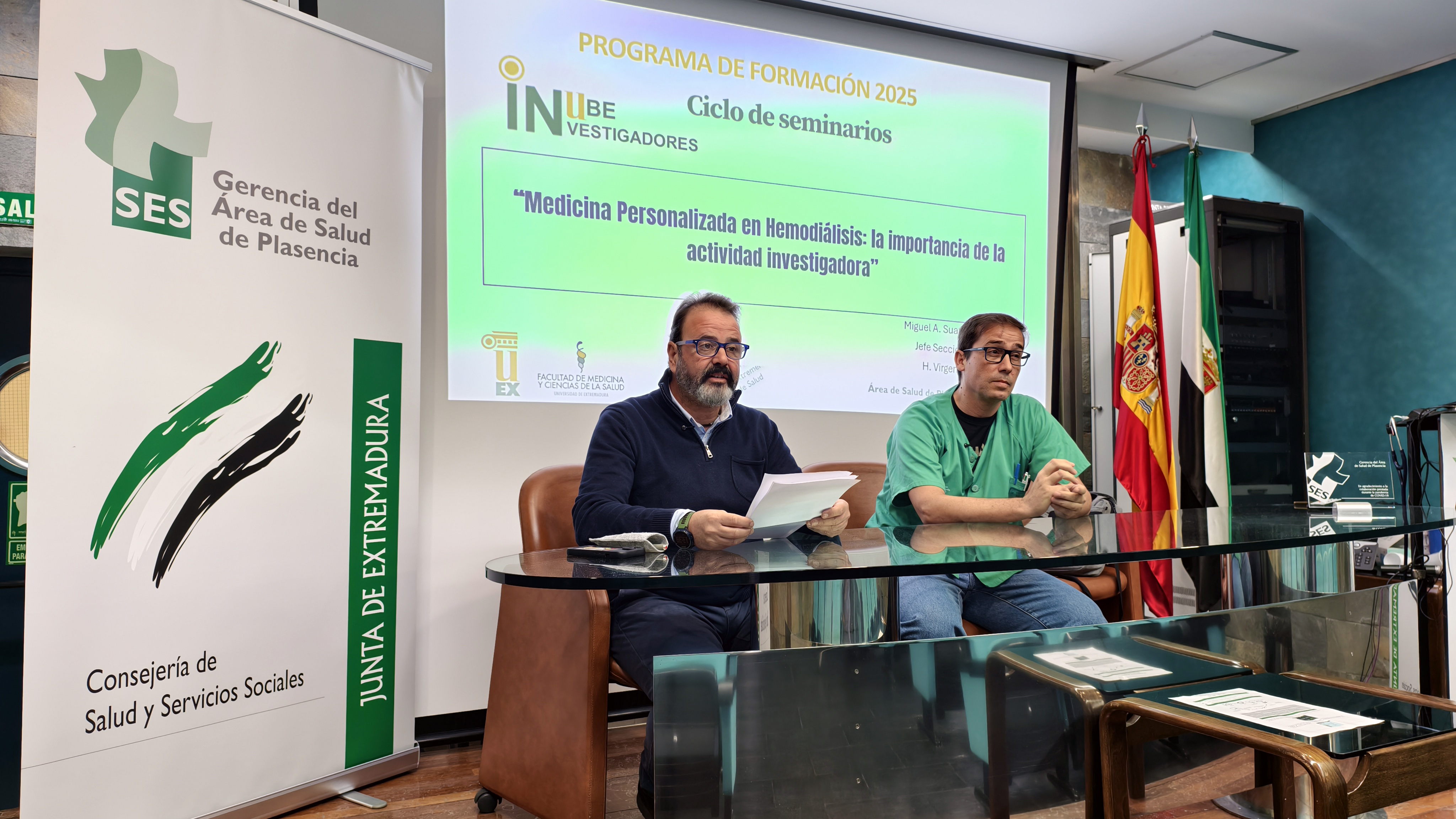 Nota de prensa - Un experto extremeño en Nefrología destaca la eficacia de la medicina personalizada en los pacientes en tratamiento de diálisis para mejorar los resultados en salud y su calidad de vida