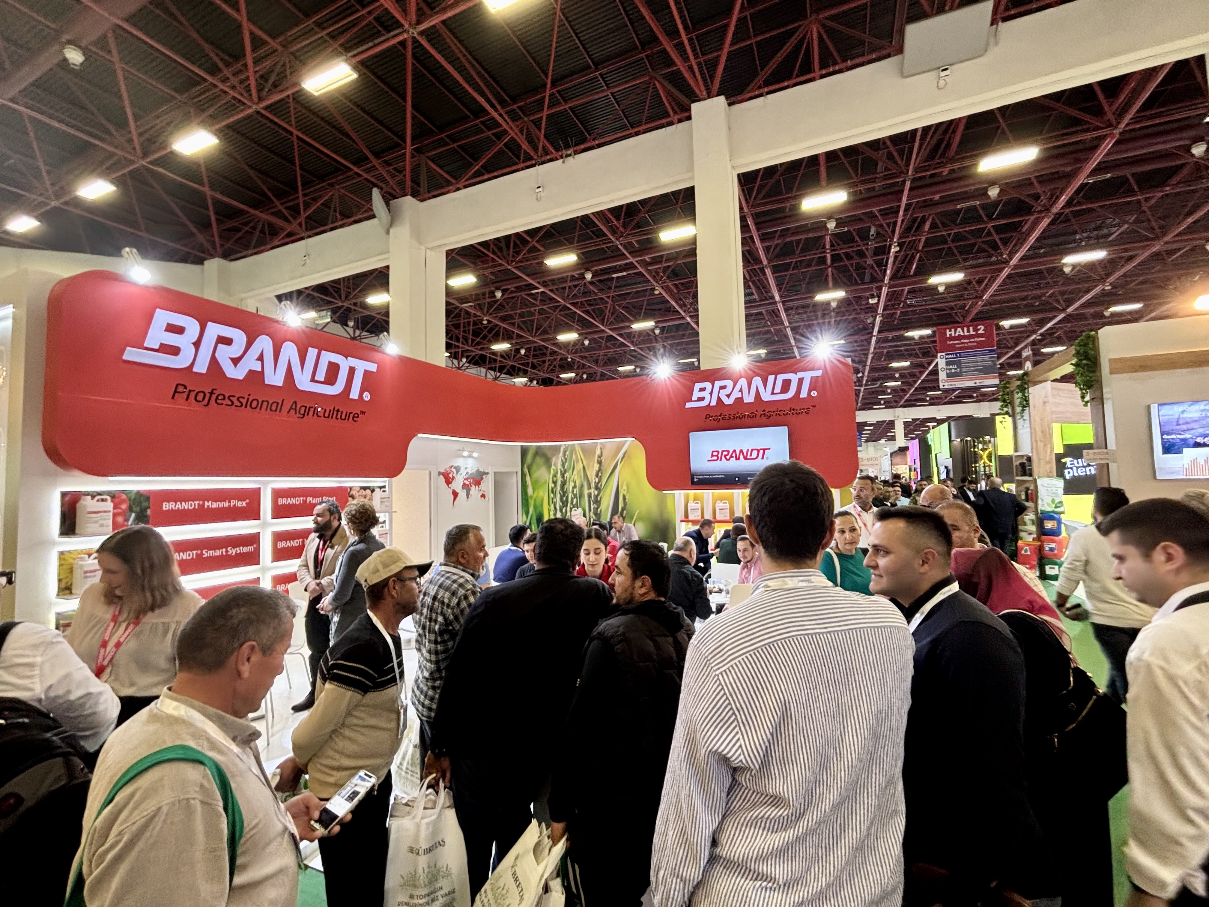NOTA DE PRENSA: BRANDT REFUERZA SU PRESENCIA INTERNACIONAL EN GROWTECH ANTALYA 2025 CON SUS SOLUCIONES LÍDERES EN NUTRICIÓN VEGETAL
