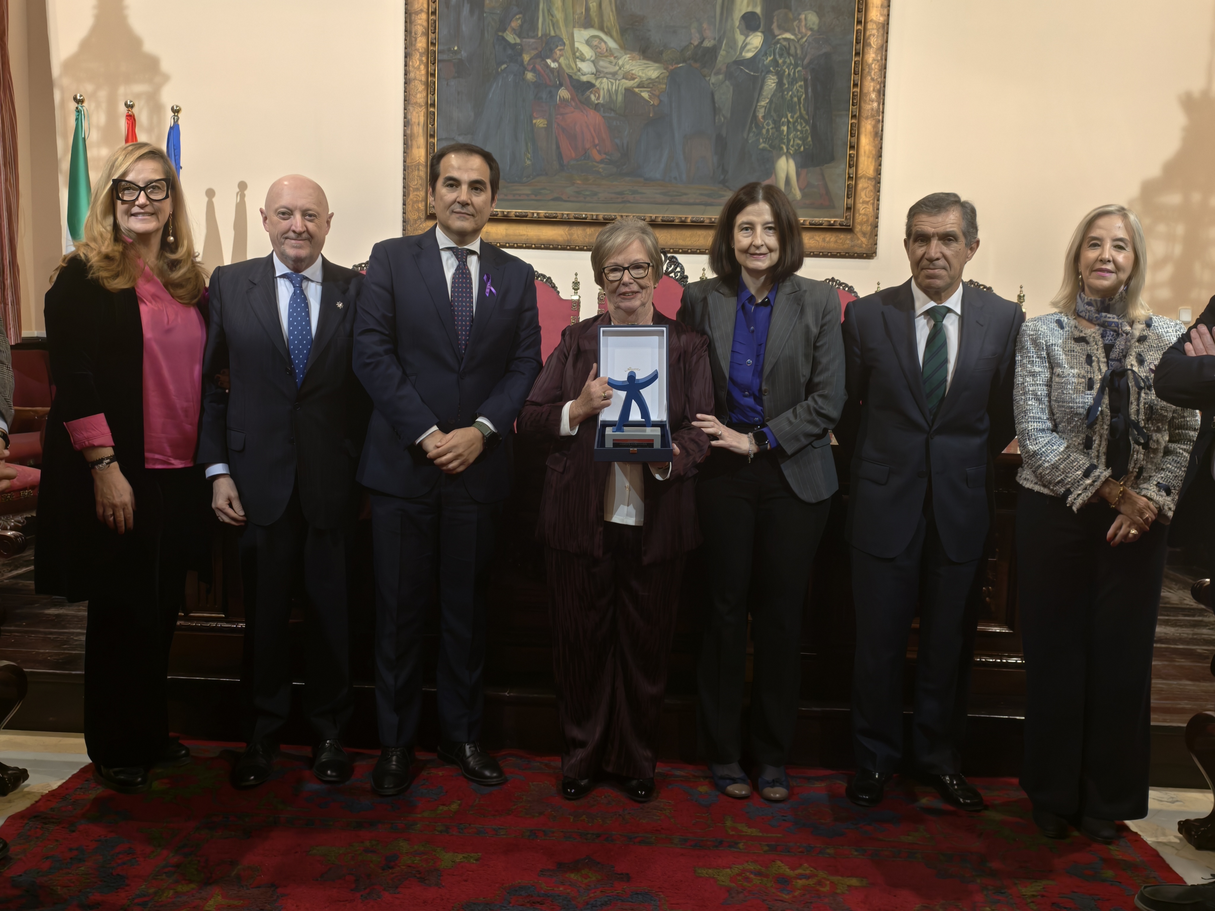 JOSEFA ROMERO, COFUNDADORA DE LA ASOCIACIÓN ANDALUZA 'PAZ Y BIEN',  PREMIO 'HÉROES ANÓNIMOS' DE LA FUNDACIÓN AEQUITAS DEL CONSEJO GENERAL DEL NOTARIADO POR SU LABOR CON LAS PERSONAS CON DISCAPACIDAD