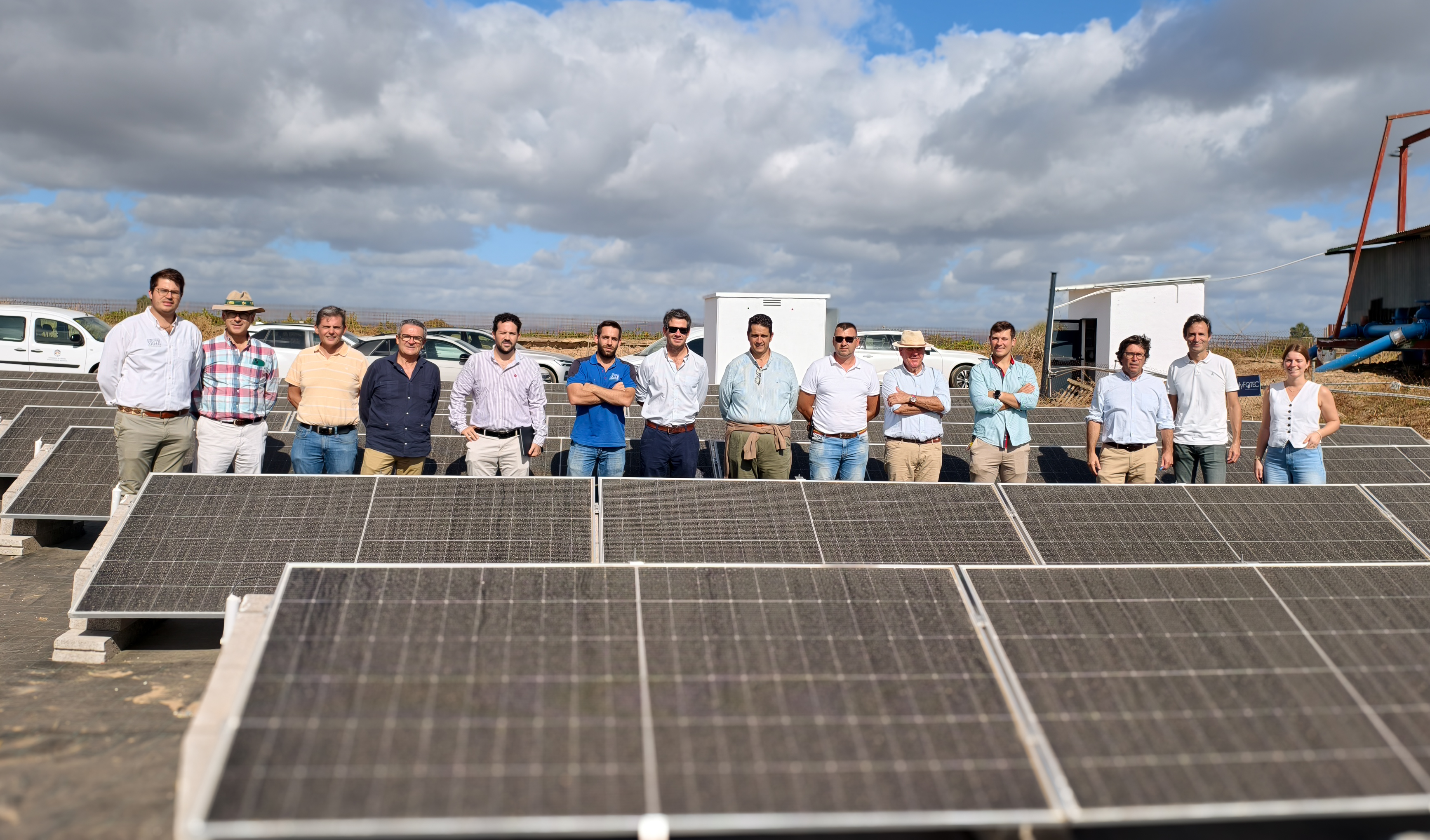 NOTA DE PRENSA: HY4RES PONE EN MARCHA SU PLANTA PILOTO DE REGADÍO EN LA RINCONADA QUE PERMITIRÁ EL USO COMBINADO DE DOS FUENTES DE ENEGÍAS RENOVABLES, SOLAR Y MICROHIDRÁULICA PARA AVANZAR EN EL AUTOCONSUMO