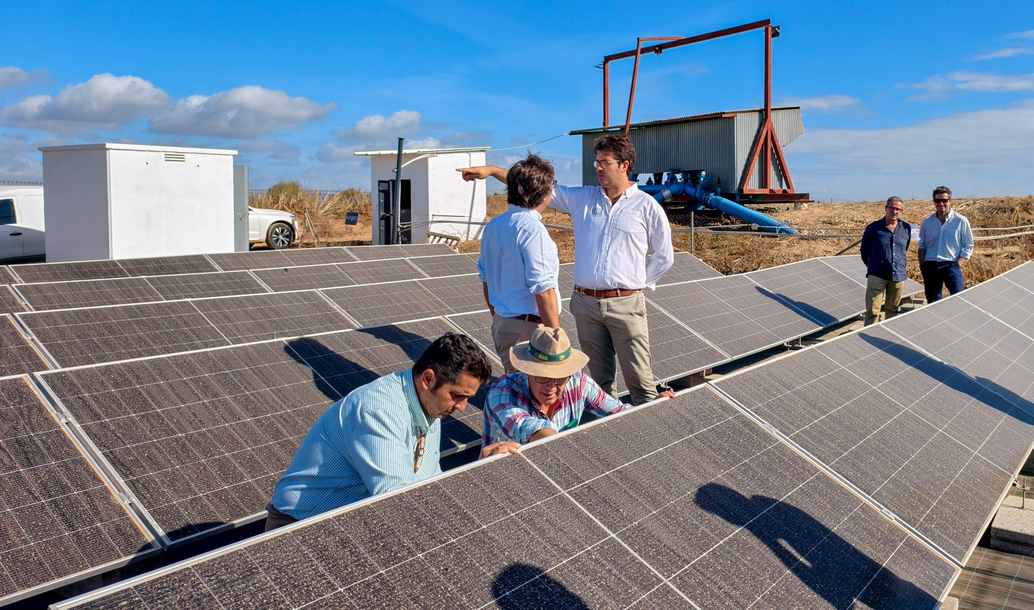 NOTA DE PRENSA: HY4RES PONE EN MARCHA SU PLANTA PILOTO DE REGADÍO EN LA RINCONADA QUE PERMITIRÁ EL USO COMBINADO DE DOS FUENTES DE ENEGÍAS RENOVABLES, SOLAR Y MICROHIDRÁULICA PARA AVANZAR EN EL AUTOCONSUMO