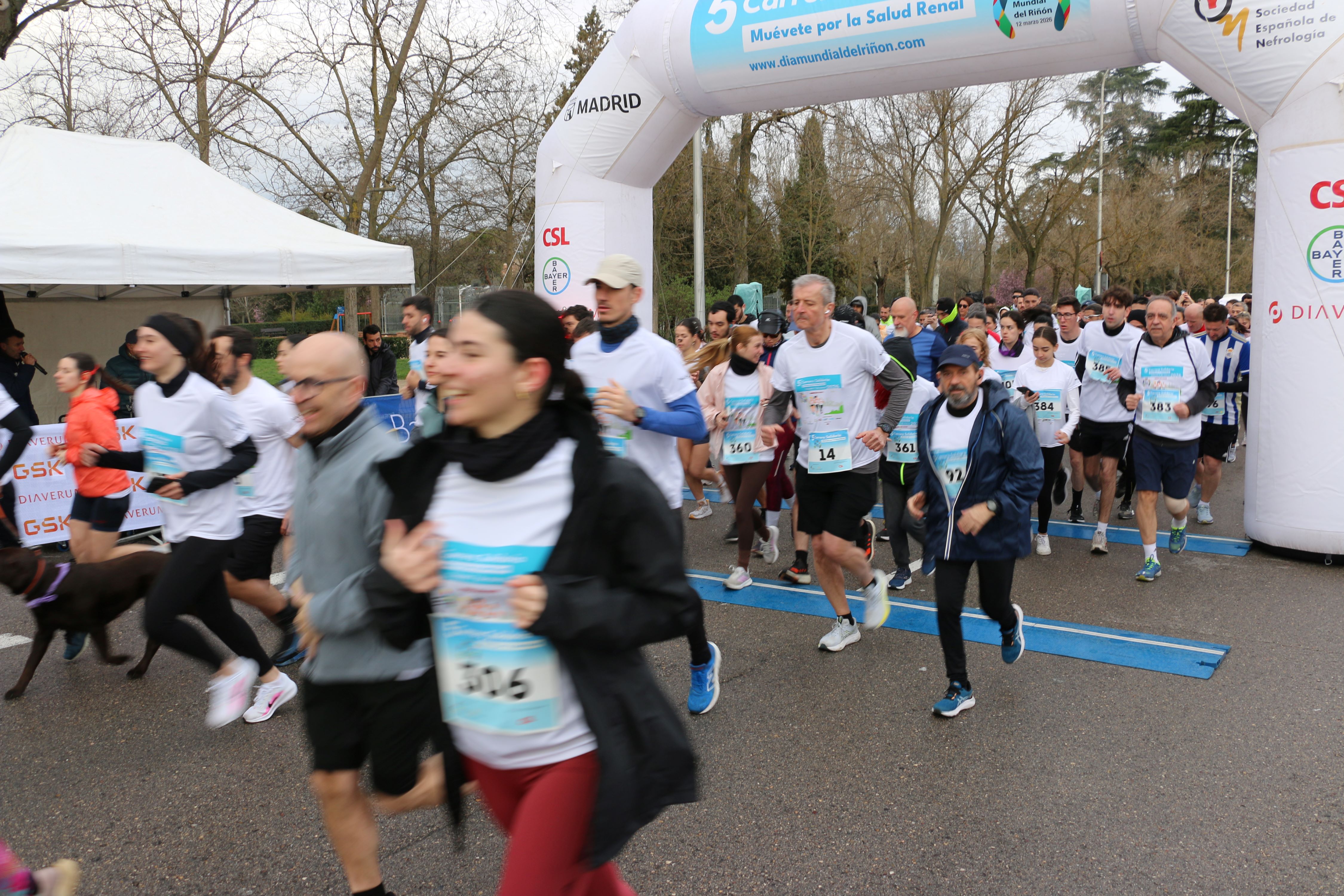 Nota - Cerca de 500 personas participan en Madrid en la “5ª Carrera Solidaria Muévete por la Salud Renal” para sensibilizar sobre el impacto creciente de la enfermedad renal y fomentar el ejercicio y los hábitos saludables como medida de prevención