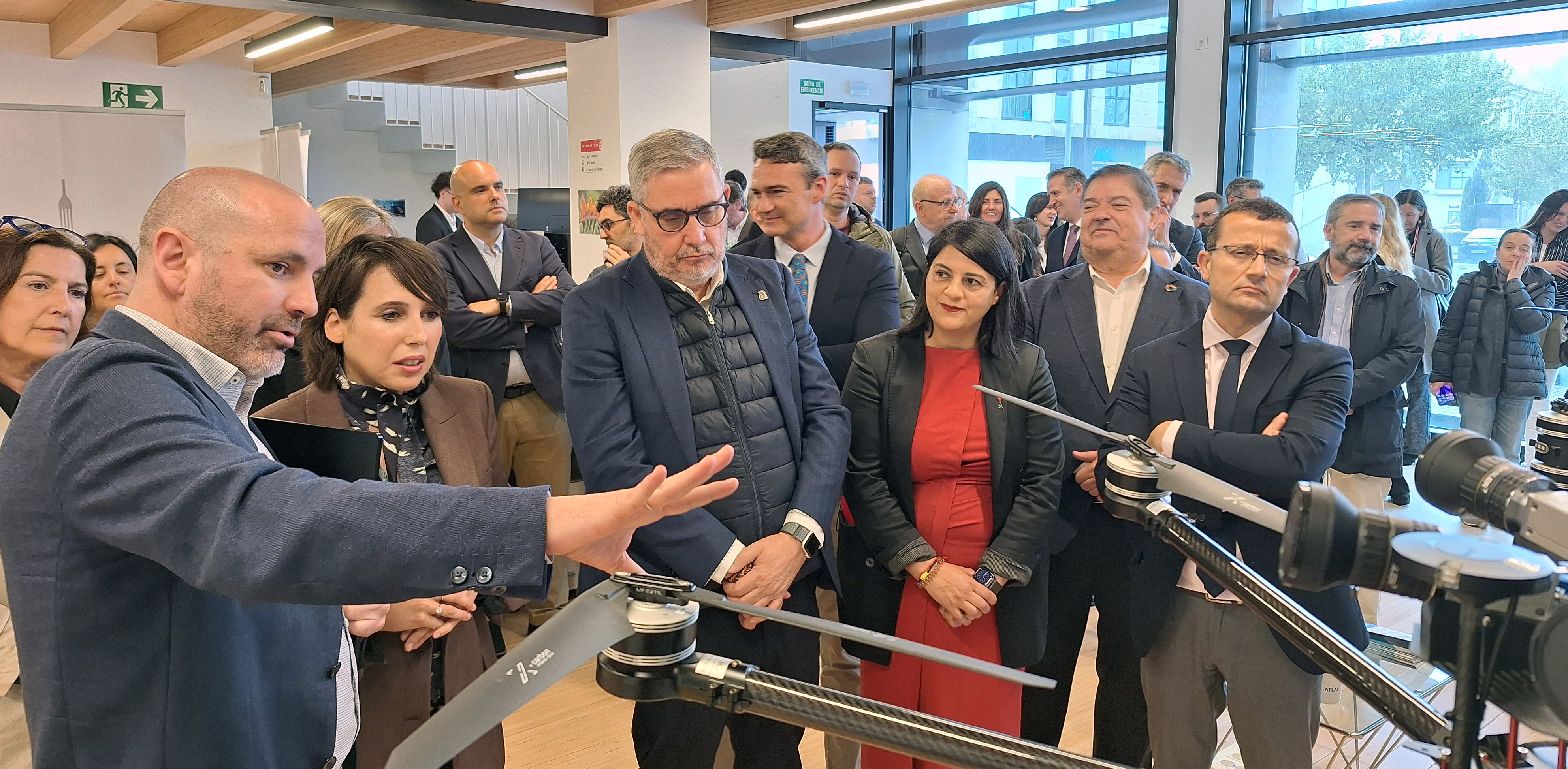 Nota de prensa - CATEC inaugura sus nuevas instalaciones de Galicia, donde se desarrollan tecnologías y proyectos de vanguardia en el ámbito de drones y UAS para seguridad y defensa
