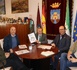 Nota de prensa - El Colegio de Farmacéuticos de Cádiz presenta sus iniciativas asistenciales y sociales al alcalde de Chiclana, municipio que contará con dos nuevas farmacias en 2025