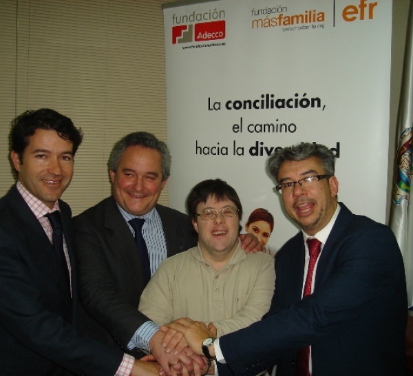 EL ACTOR PABLO PINEDA ANIMA A EMPRESARIOS MALAGUEÑOS A QUE INCORPOREN A SUS PLANTILLAS A PERSONAS CON DISCAPACIDAD