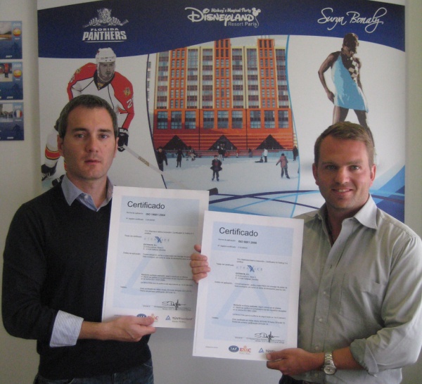 XTRAICE PRIMERA EMPRESA DE HIELO ECOLÓGICO DEL MUNDO EN CONSEGUIR LA CERTIFICACIÓN DE CALIDAD ISO 9001 Y DE MEDIOAMBIENTE ISO14001