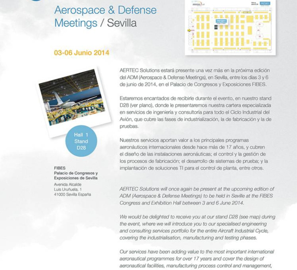 AERTEC Solutions, an Aerospace Vocation