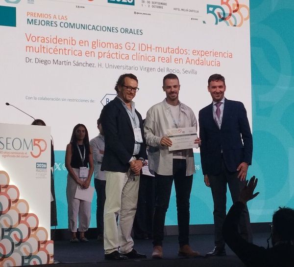 Un estudio llevado a cabo en siete hospitales andaluces constata cómo un nuevo tratamiento logra controlar un tipo de tumor cerebral en casi el 97% de los pacientes